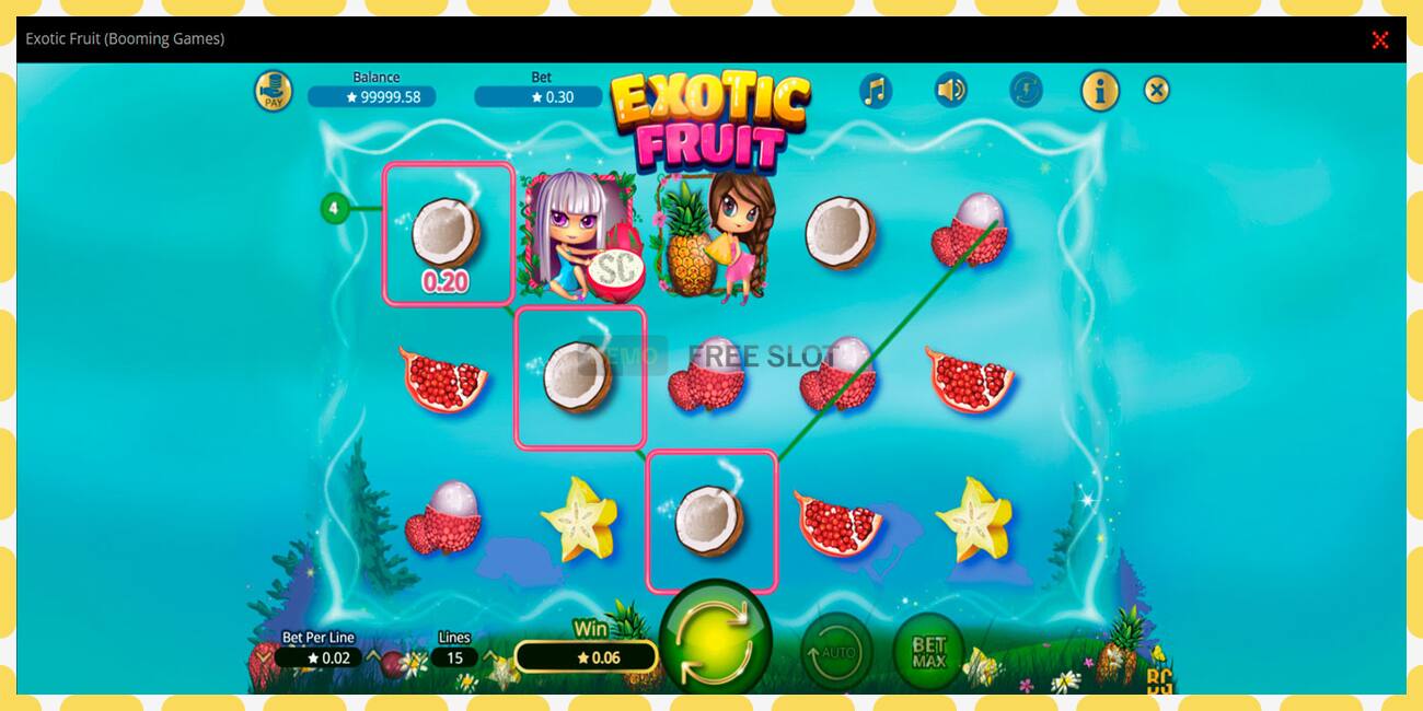 Demo slot Exotic Fruit free and without registration, picture - 1