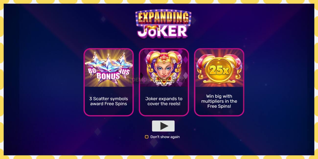 Slot demo Expanding Joker gratuit și fără înregistrare, imagine - 1