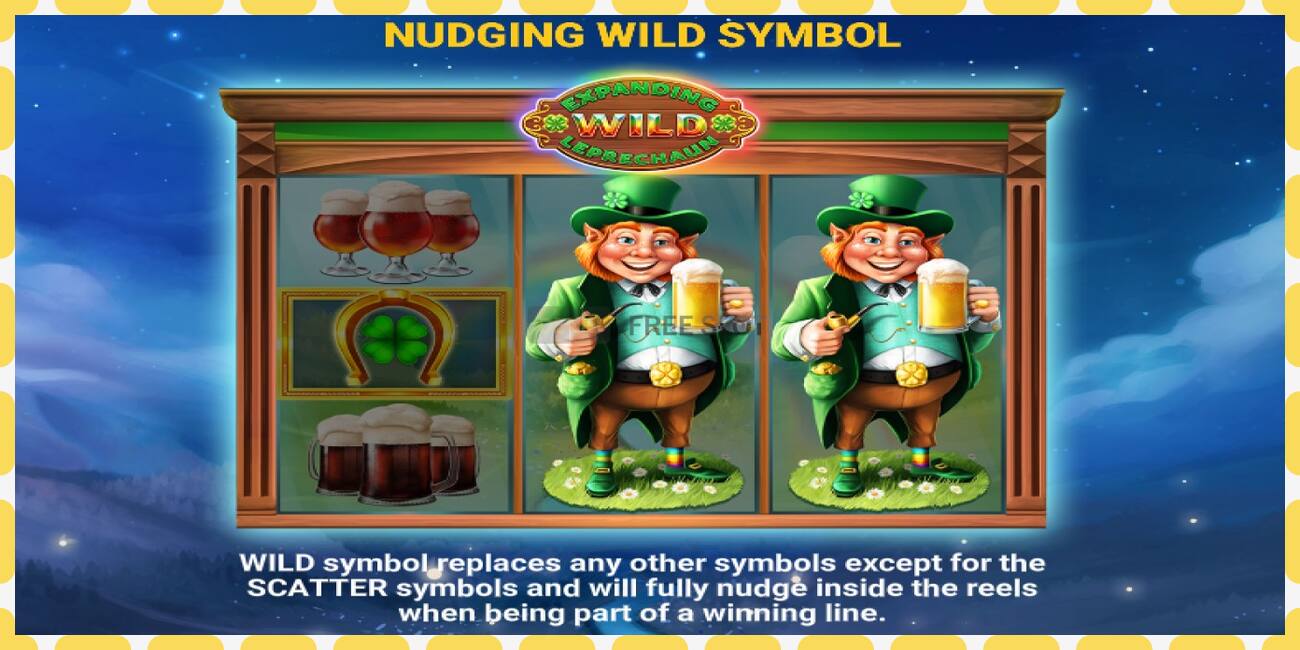 Demo slot Expanding Wild Leprechaun ingyenes és regisztráció nélkül, kép - 1