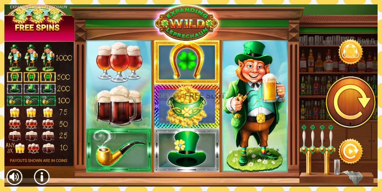 Yanayopangwa demo Expanding Wild Leprechaun bure na bila usajili, picha - 1