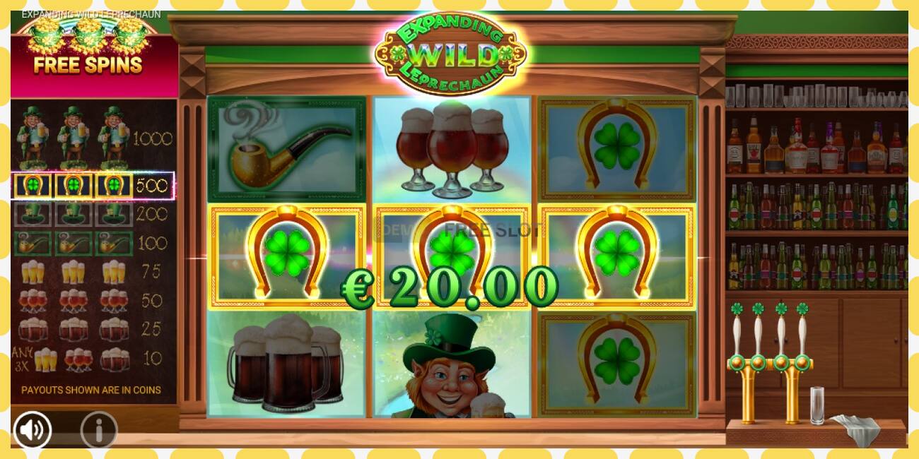 Demo slot Expanding Wild Leprechaun නොමිලේ සහ ලියාපදිංචියකින් තොරව, පින්තූරය - 1