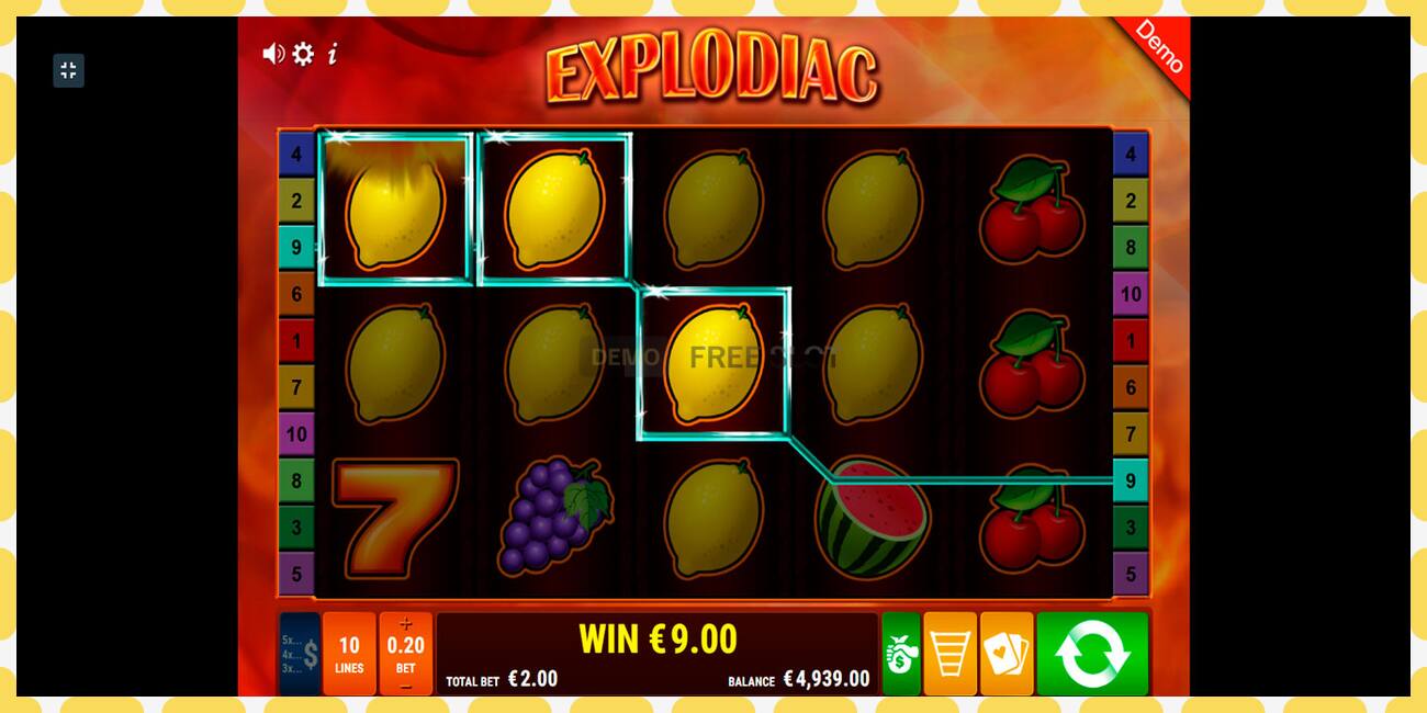 Demo slot Explodiac free and without registration, picture - 1