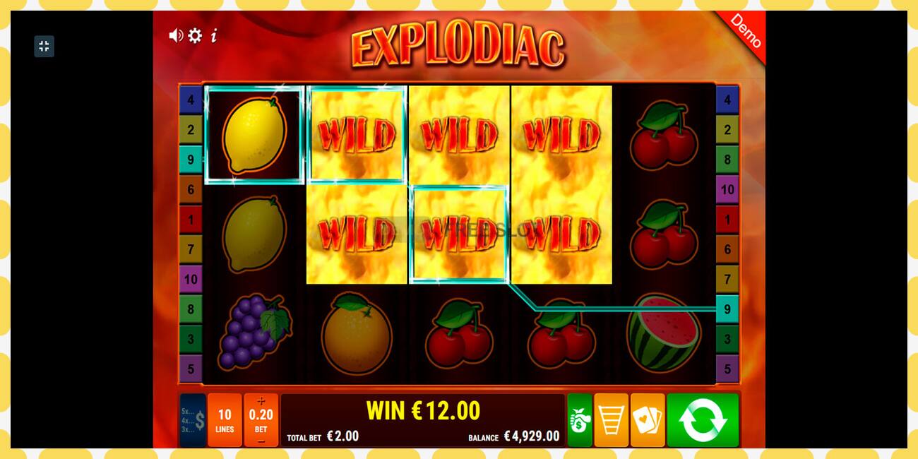 Demo slot Explodiac free and without registration, picture - 1