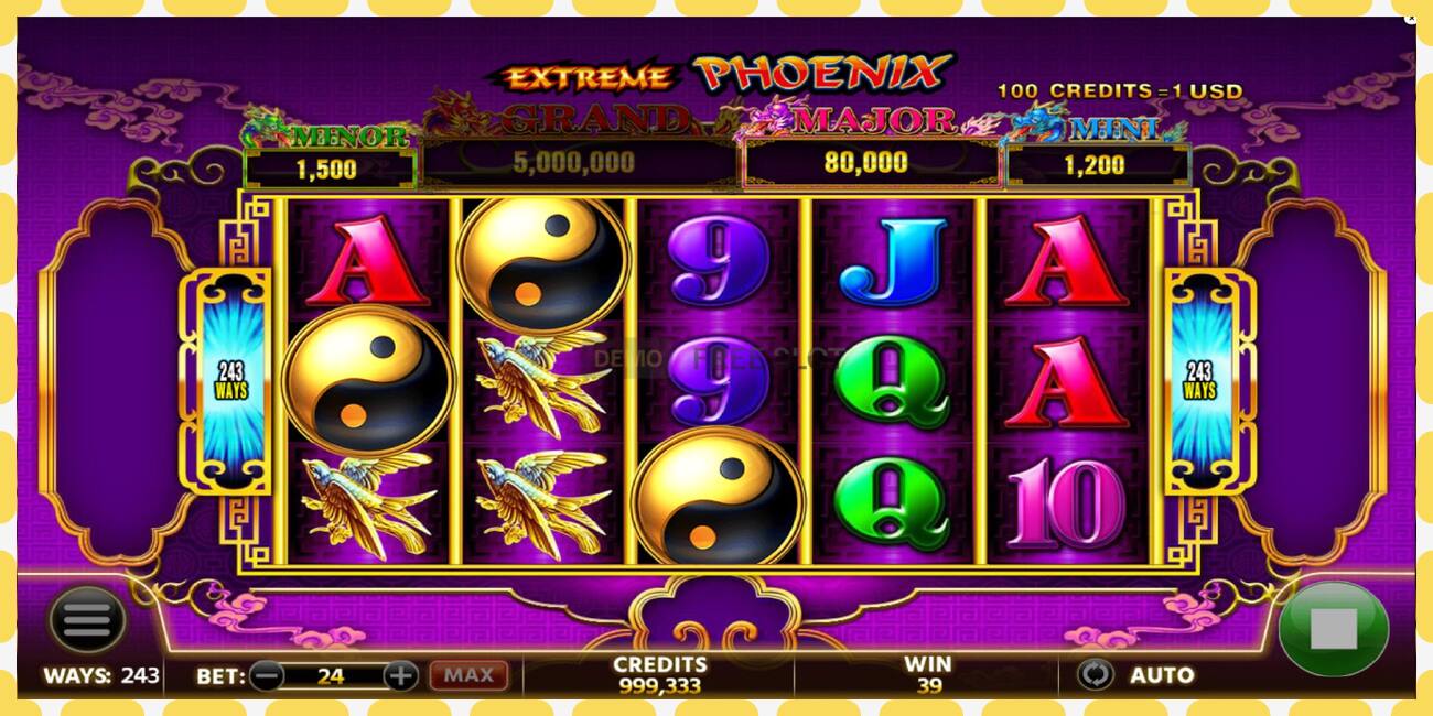 Demo slot Extreme Phoenix free and without registration, picture - 1