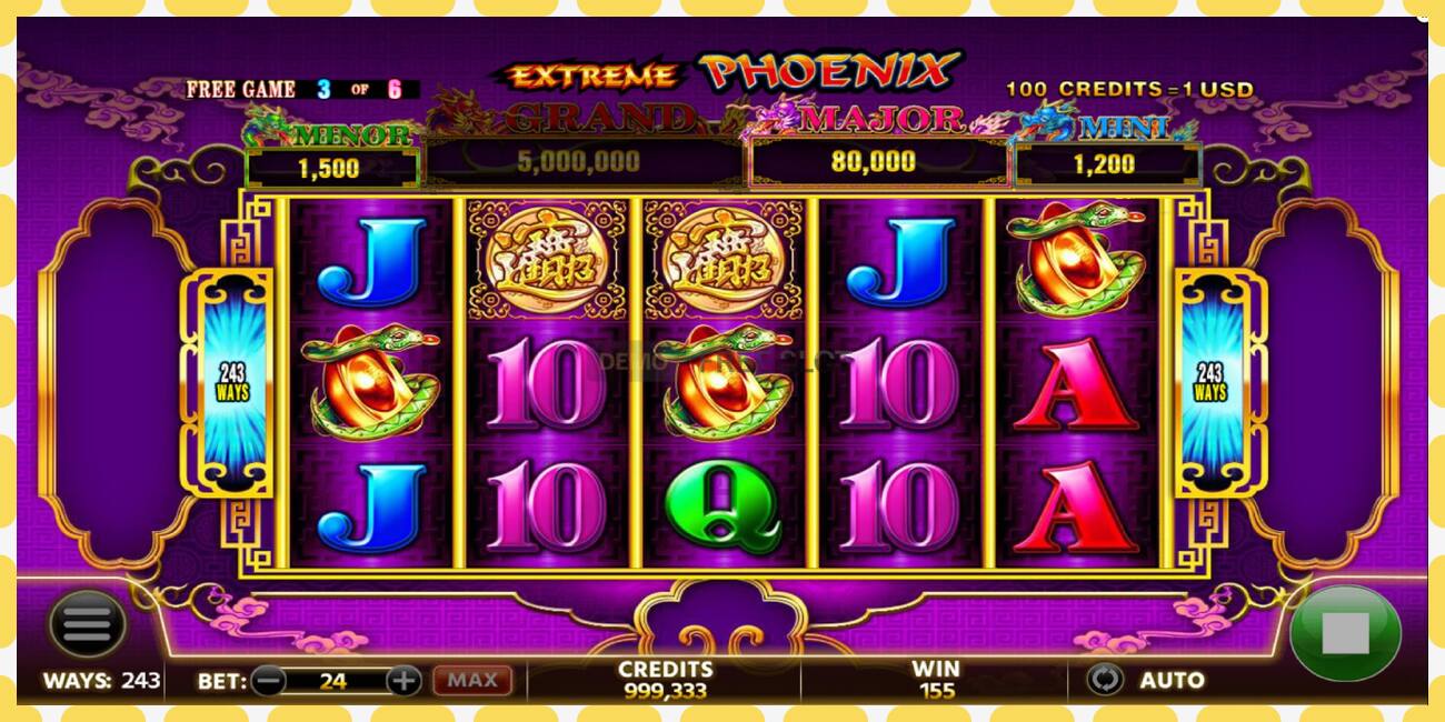 Demo slot Extreme Phoenix free and without registration, picture - 1