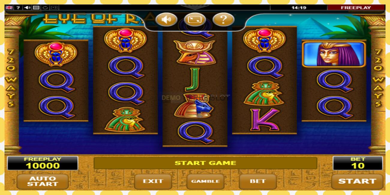 Demo slot Eye of Ra gratis og uden registrering, billede - 1