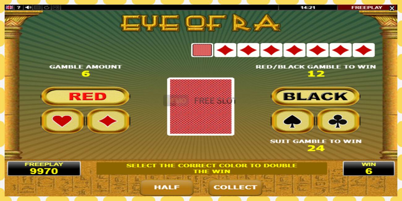 Demo slot Eye of Ra gratis og uden registrering, billede - 1