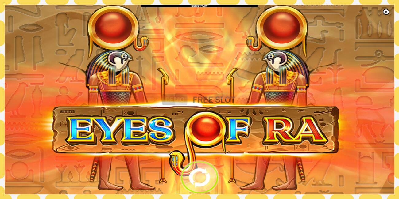 Demo lizdas Eyes of Ra nemokamai ir be registracijos, paveikslėlį - 1