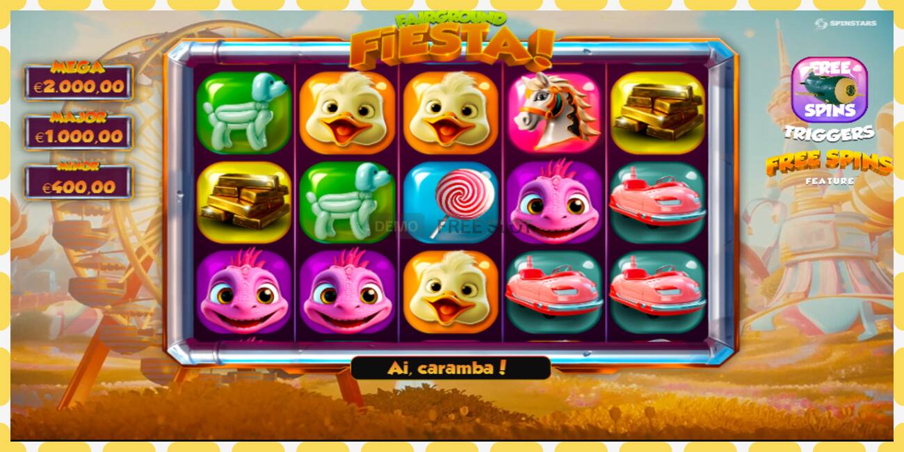 Demo slot Fairground Fiesta free and without registration, picture - 1