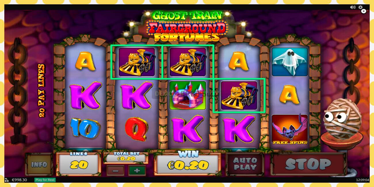 Demo slot Fairground Fortunes Ghost Train free and without registration, picture - 1