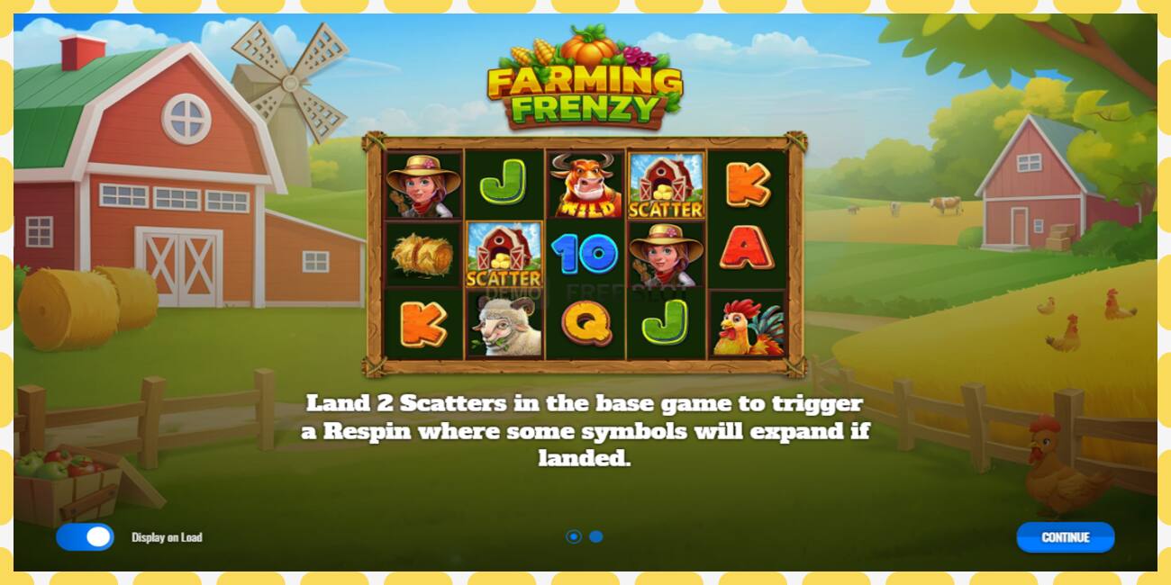 Demo slot Farming Frenzy ingyenes és regisztráció nélkül, kép - 1