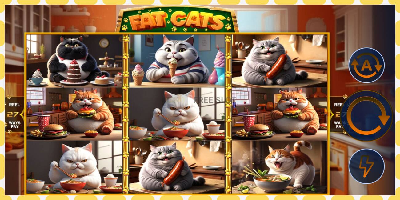 Demo slot Fat Cats free and without registration, picture - 1