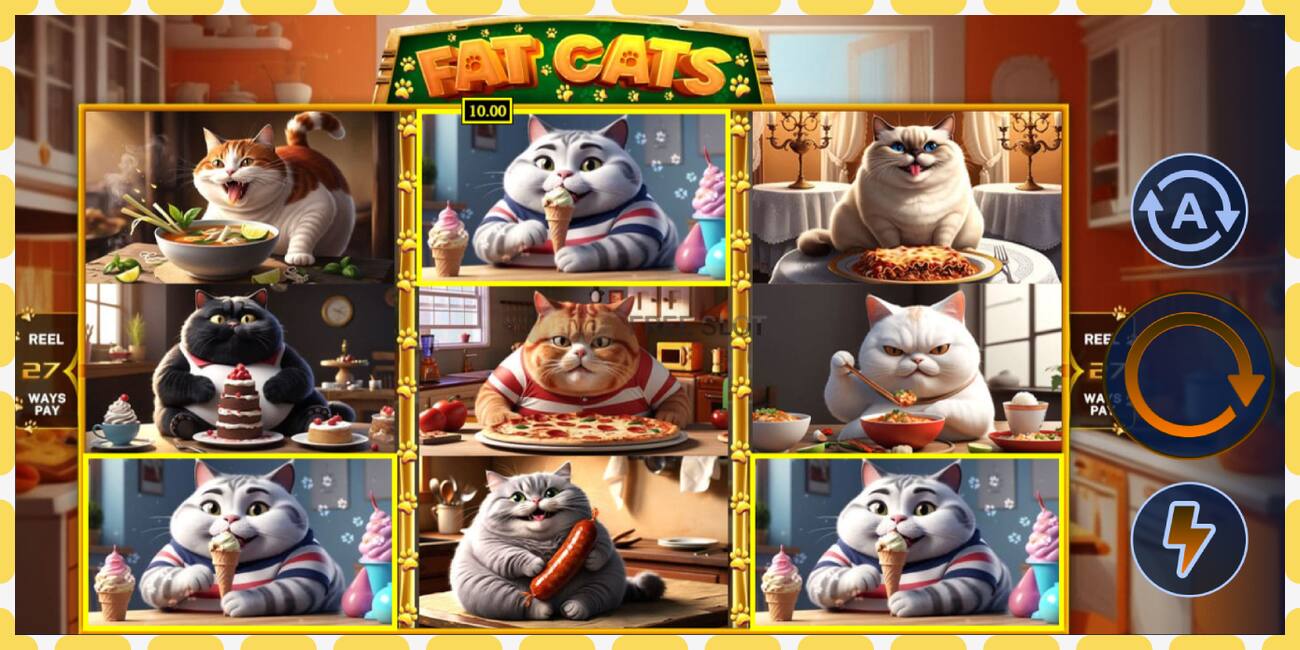 Demo slot Fat Cats free and without registration, picture - 1