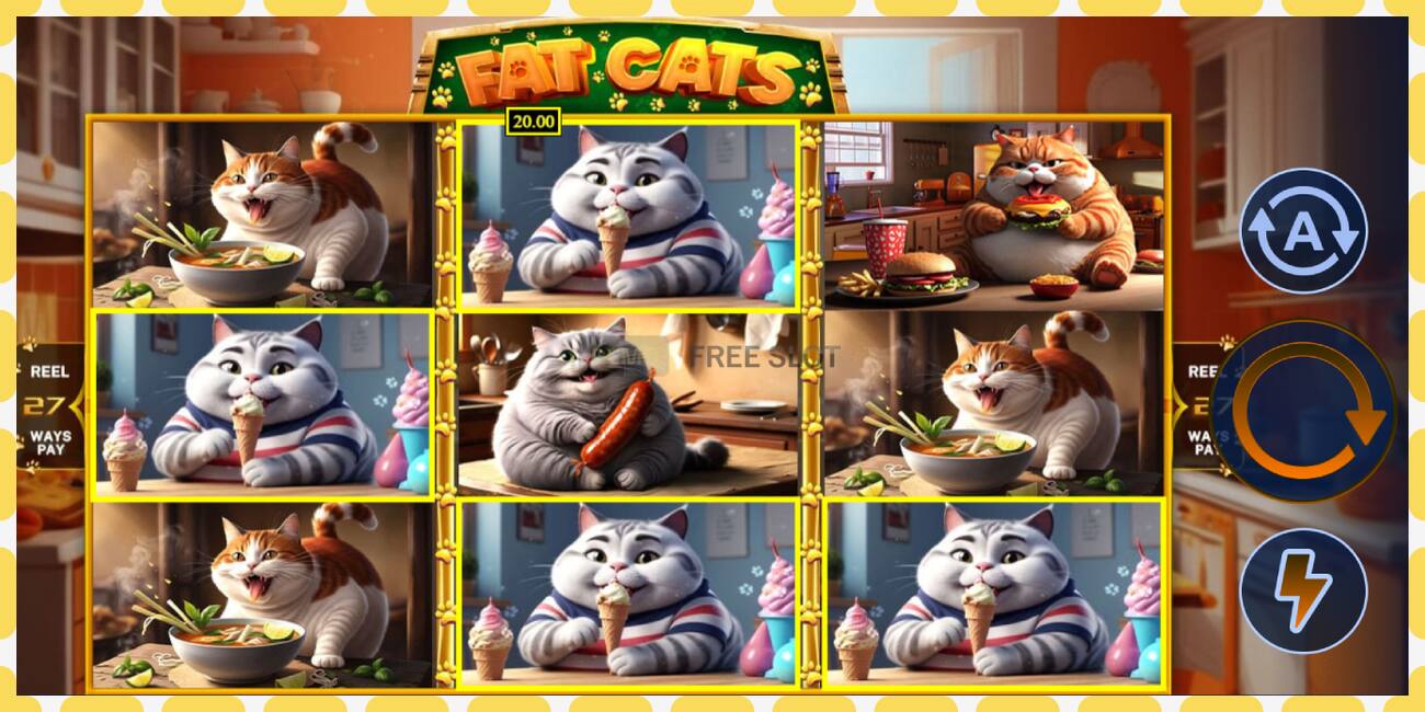 Demo slot Fat Cats free and without registration, picture - 1