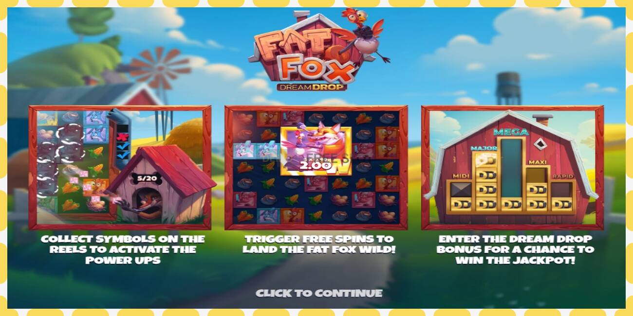 Demo slot Fat Fox Dream Drop free and without registration, picture - 1