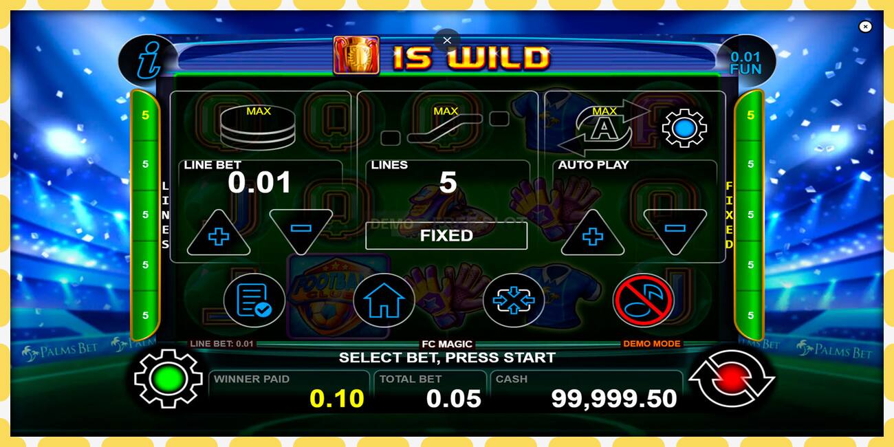 Demo slot FC Magic free and without registration, picture - 1