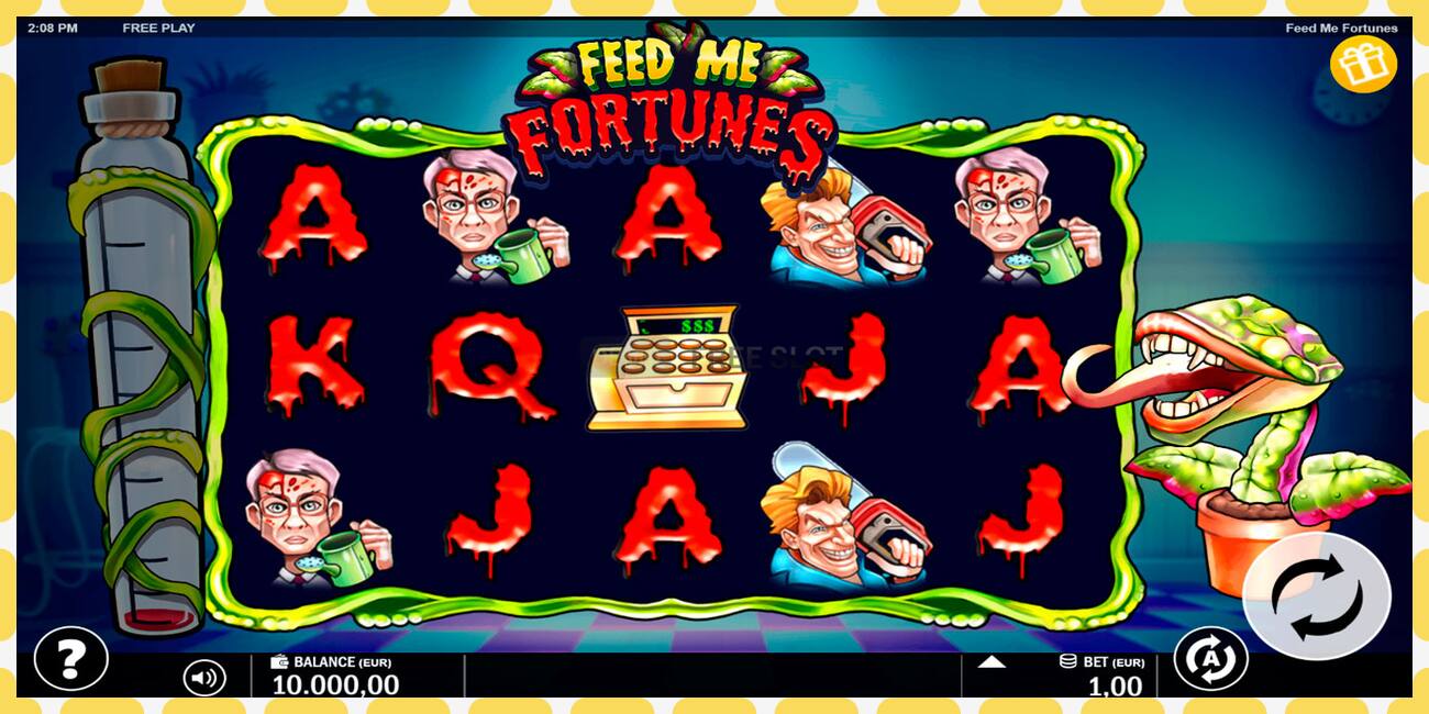 Demo slot Feed Me Fortunes free and without registration, picture - 1