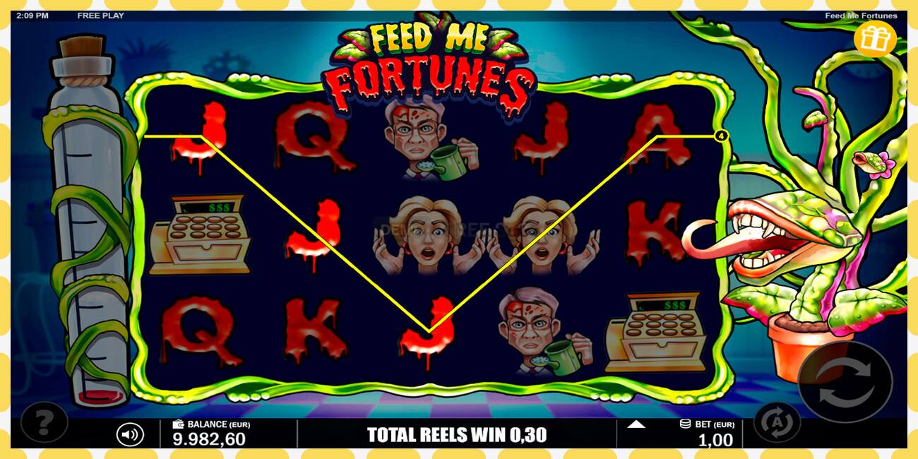 Demo slot Feed Me Fortunes free and without registration, picture - 1