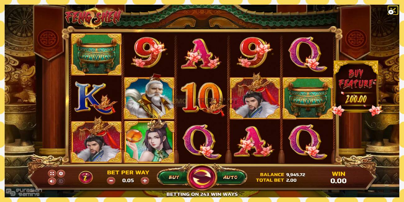 Demo slot Feng Shen free and without registration, picture - 1