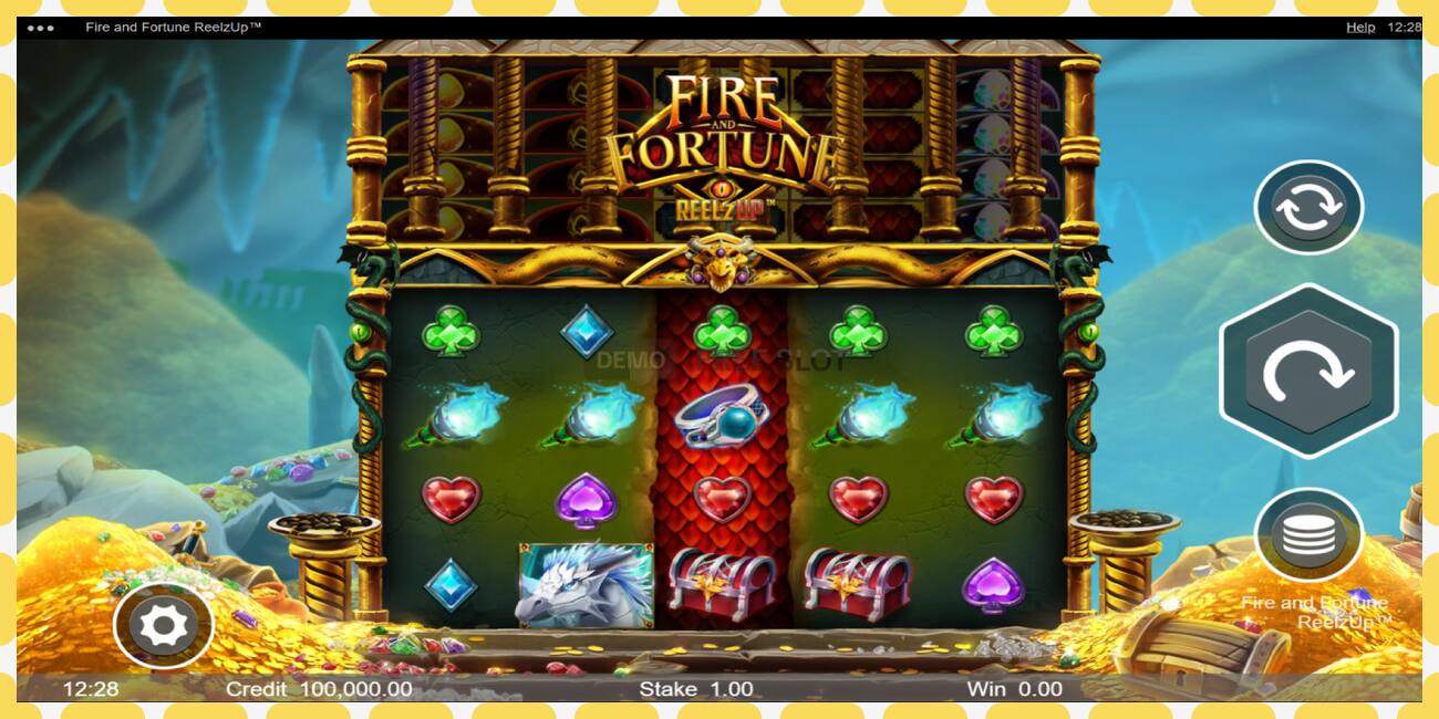 Demo slot Fire and Fortune ReelzUp free and without registration, picture - 1