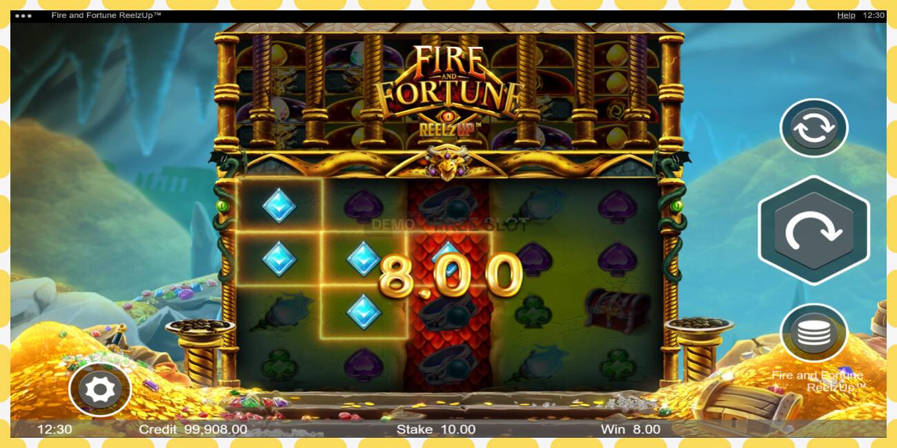 Demo slot Fire and Fortune ReelzUp free and without registration, picture - 1