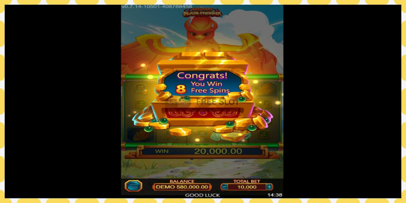 Demo slot Fire Ball Blaze Phoenix besplatno i bez registracije, slika - 1