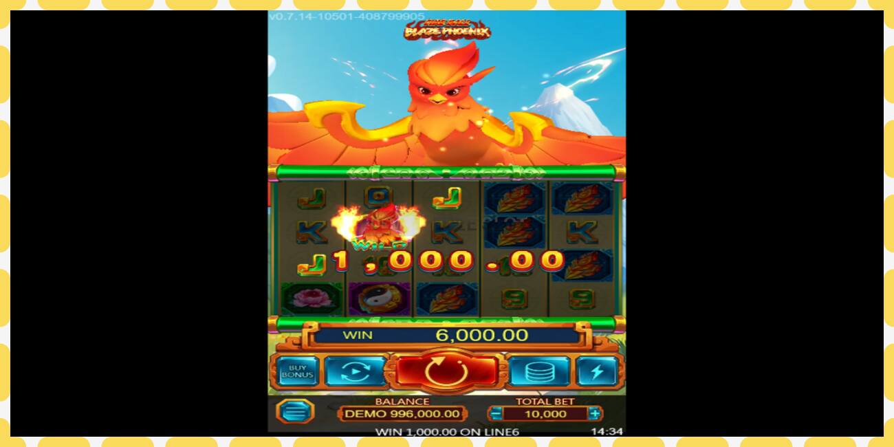 Demo slot Fire Ball Blaze Phoenix besplatno i bez registracije, slika - 1