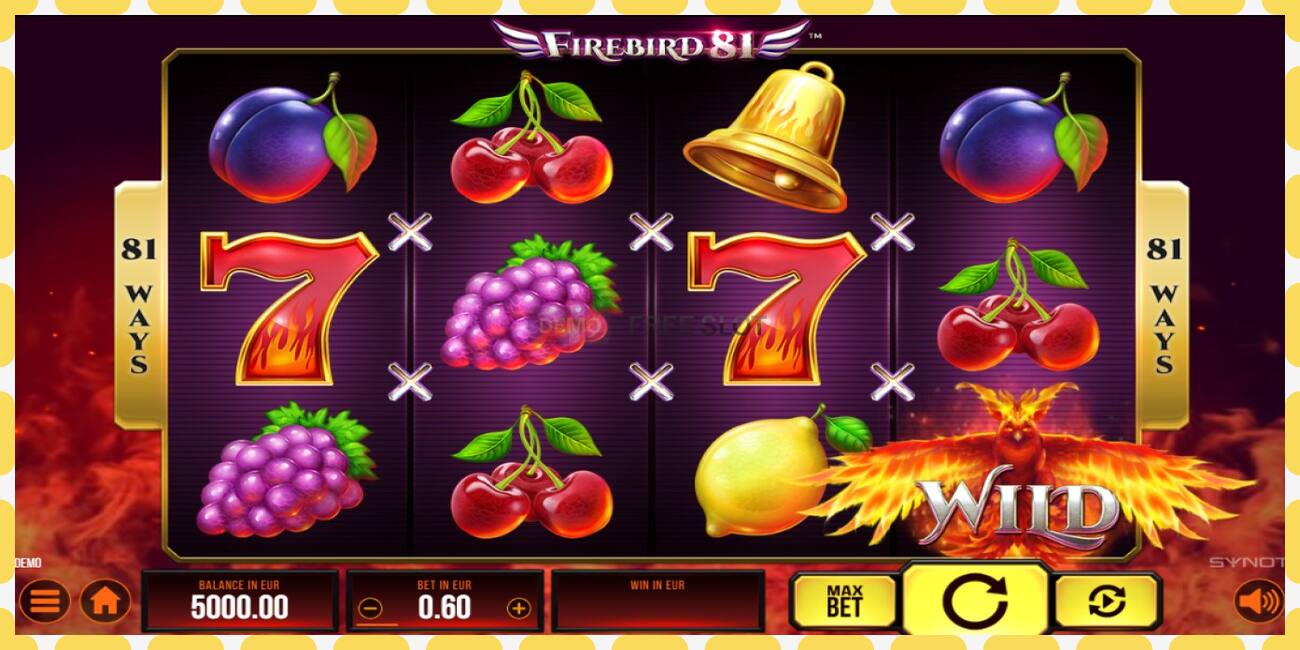 Slot demo Firebird 81 gratuit și fără înregistrare, imagine - 1