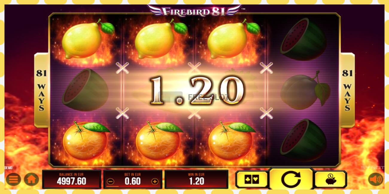 Slot demo Firebird 81 gratuit și fără înregistrare, imagine - 1