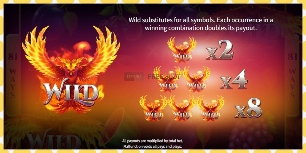 Slot demo Firebird 81 gratuit și fără înregistrare, imagine - 1