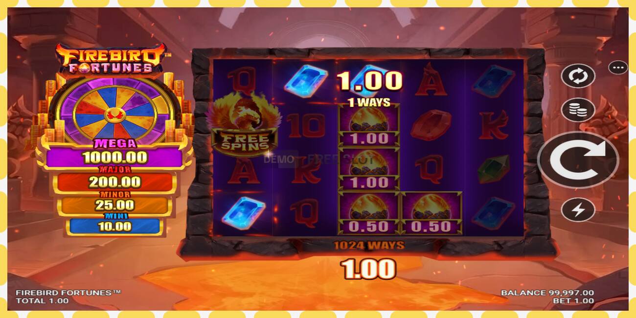 Demo slot Firebird Fortunes free and without registration, picture - 1