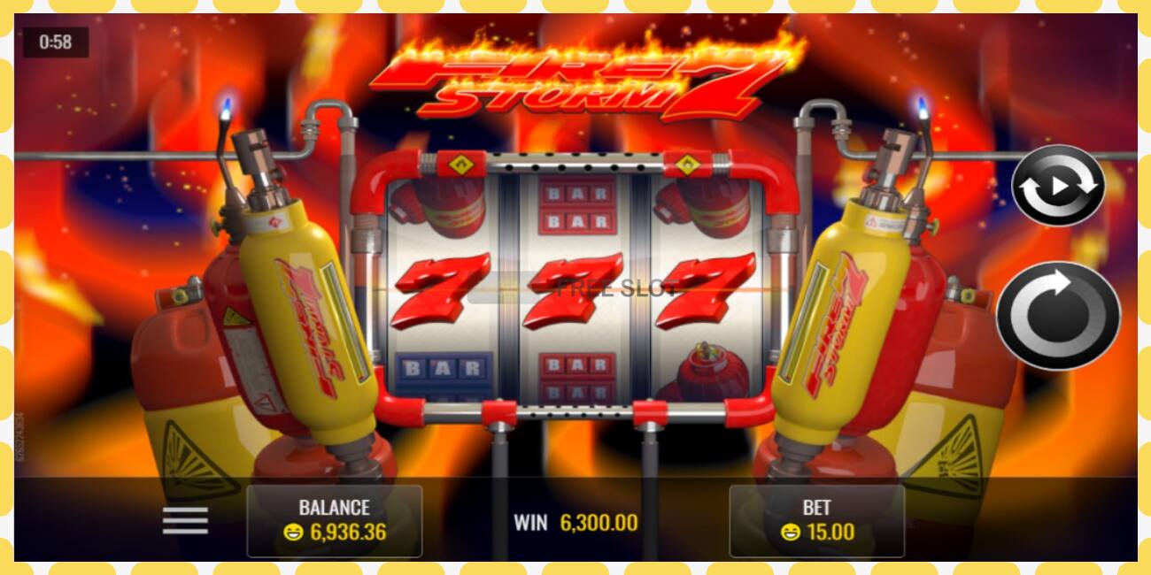 Demo slot Firestorm 7 free and without registration, picture - 1