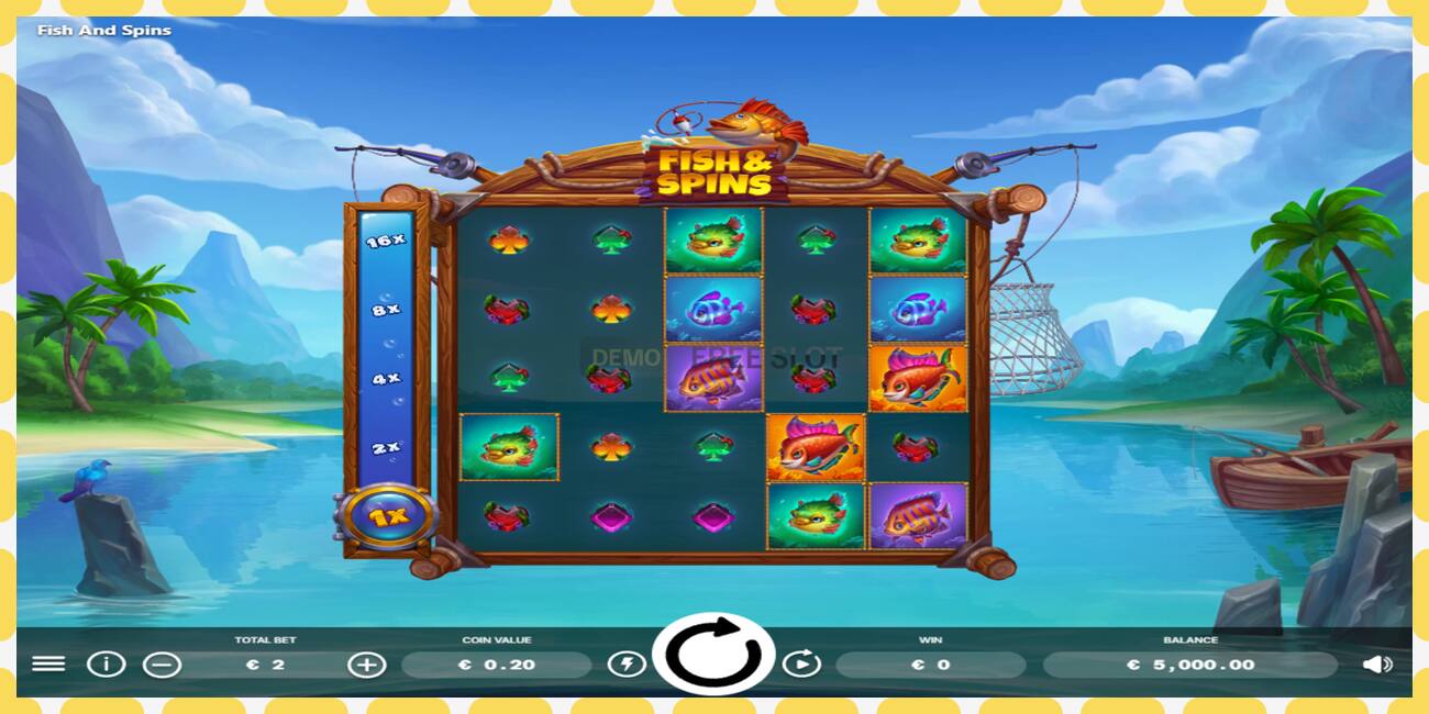 Demo slot Fish & Spins gratis och utan registrering, bild - 1