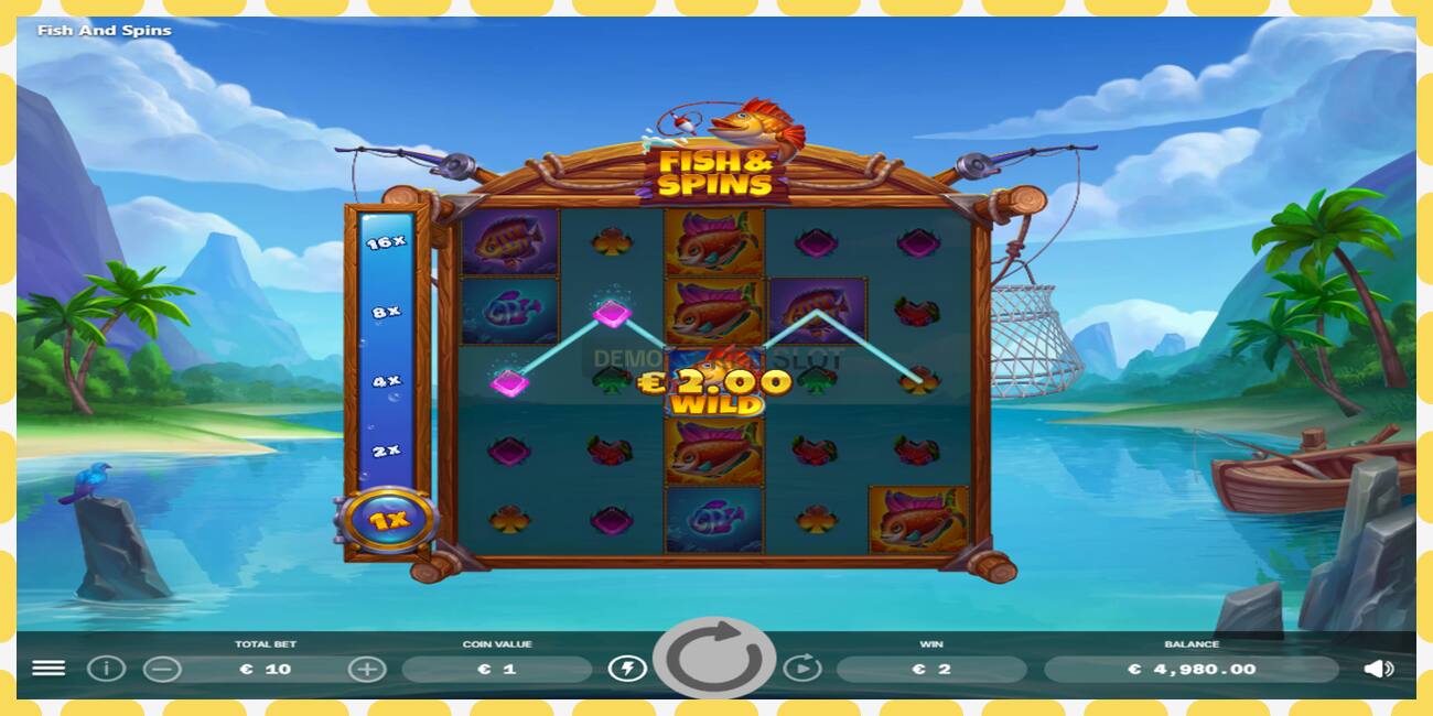 Demo slot Fish & Spins නොමිලේ සහ ලියාපදිංචියකින් තොරව, පින්තූරය - 1