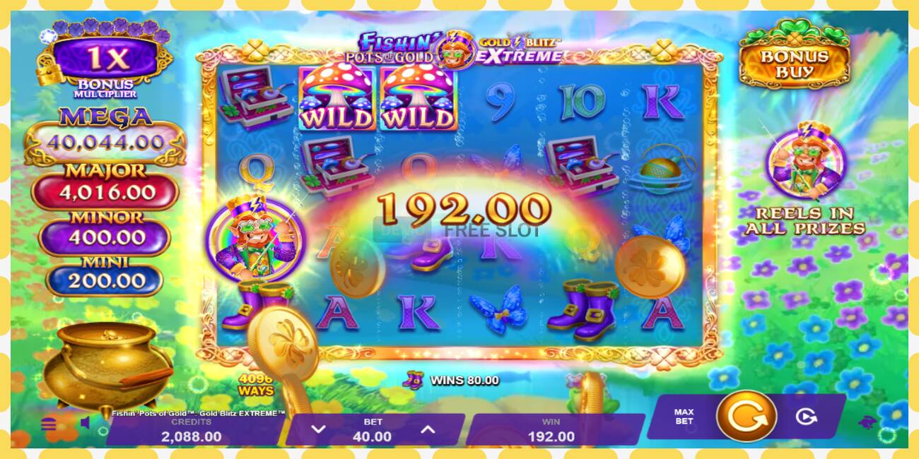 演示老虎机 Fishin Pots of Gold: Gold Blitz Extreme 免费且无需注册, 图片 - 1