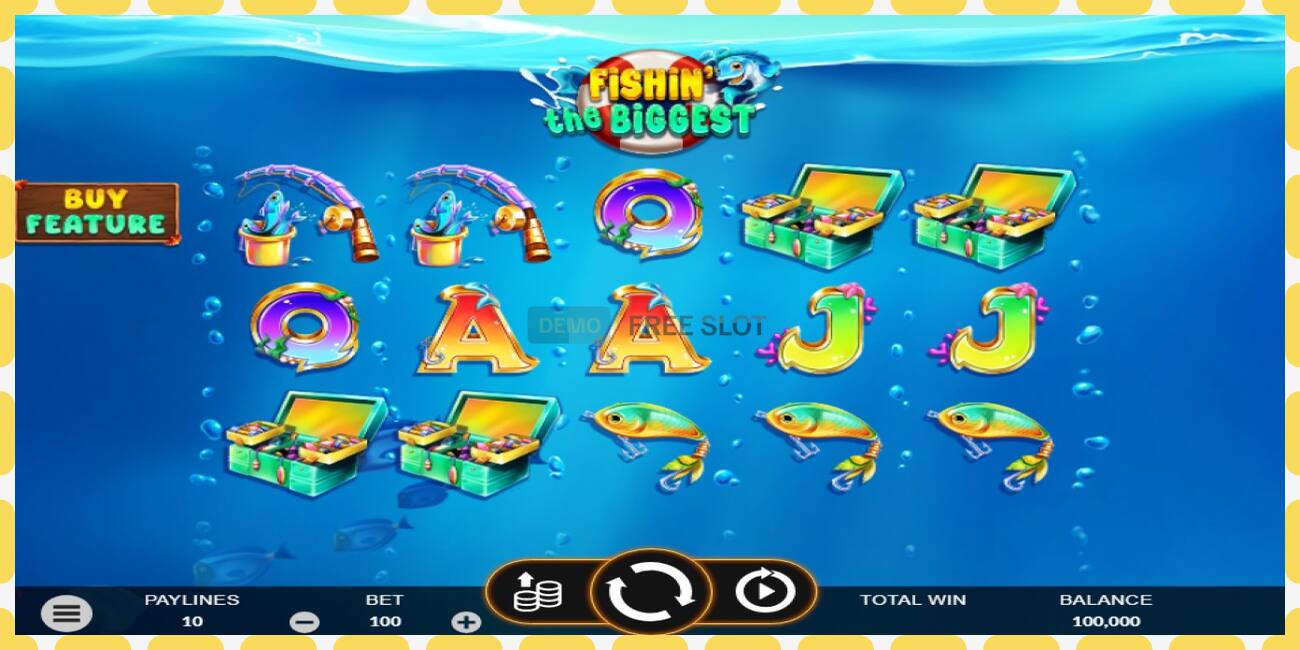 Slot de demonstração Fishin The Biggest grátis e sem registro, foto - 1