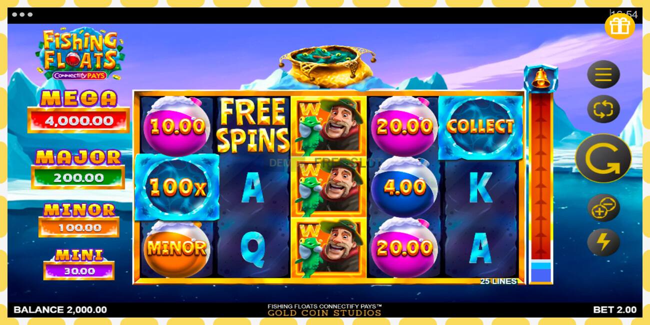 Demo slot Fishing Floats Connectify Pays free and without registration, picture - 1