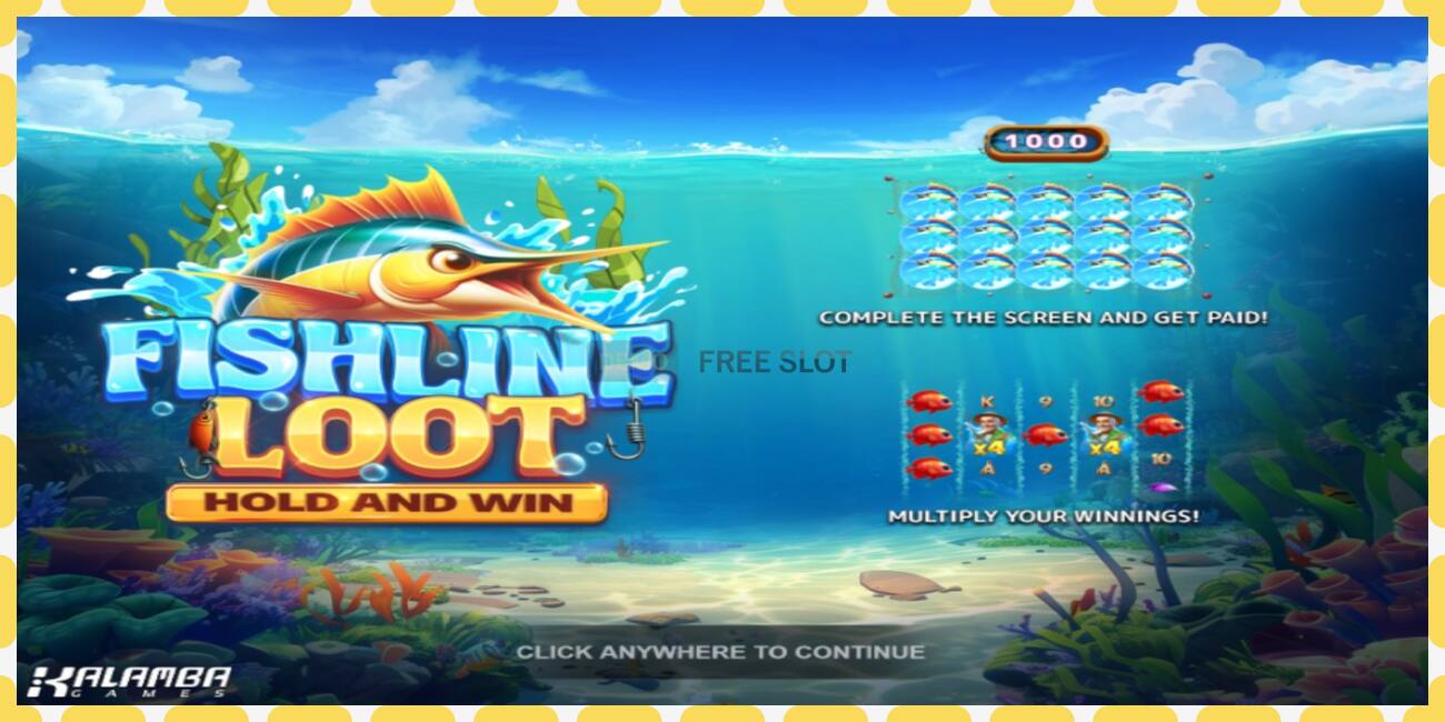 Demo slot Fishline Loot Hold and Win free and without registration, picture - 1