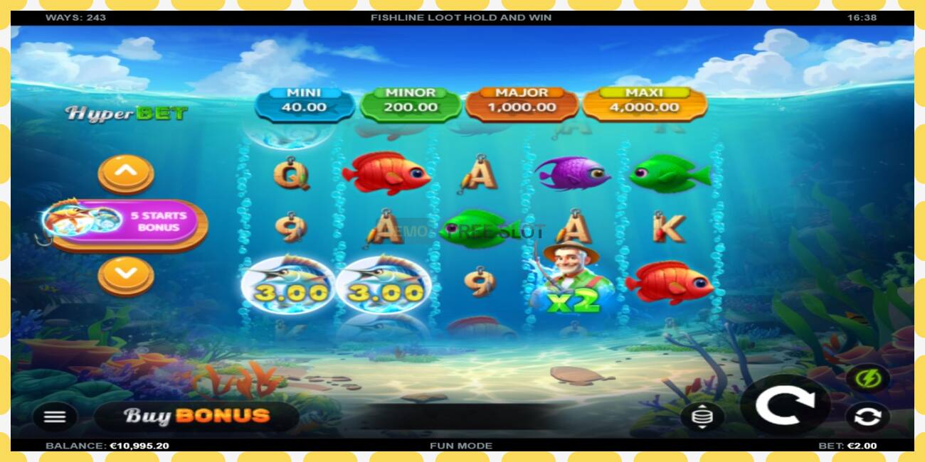 Demo slot Fishline Loot Hold and Win free and without registration, picture - 1