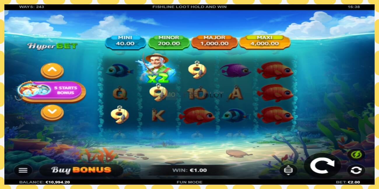 Demo slot Fishline Loot Hold and Win free and without registration, picture - 1