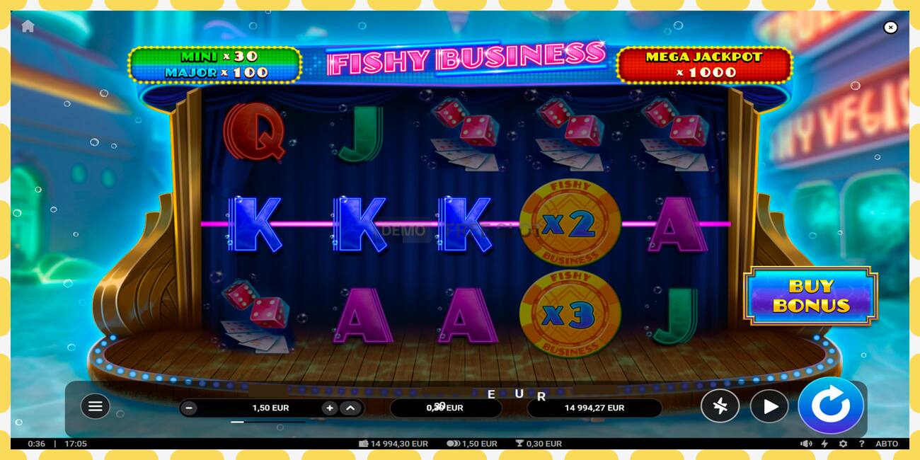 Demo slot Fishy Business free and without registration, picture - 1