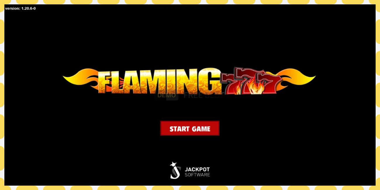 Slot demo Flaming 777 gratuit și fără înregistrare, imagine - 1