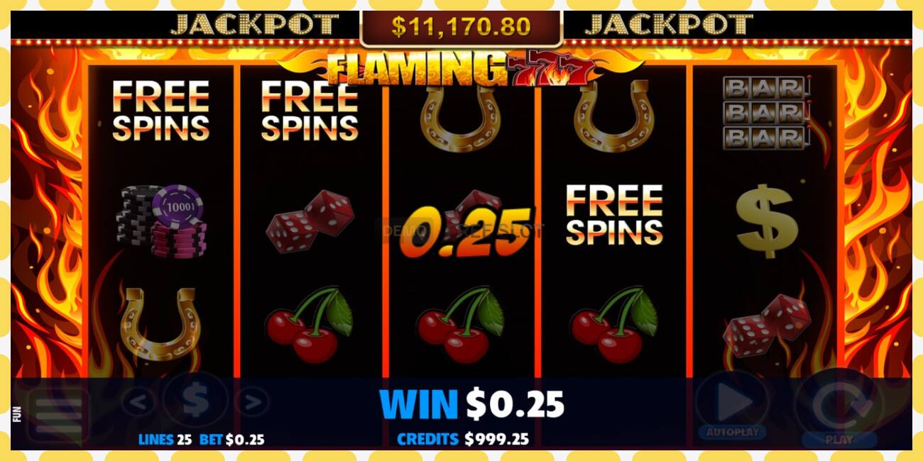 Slot demo Flaming 777 gratuit și fără înregistrare, imagine - 1