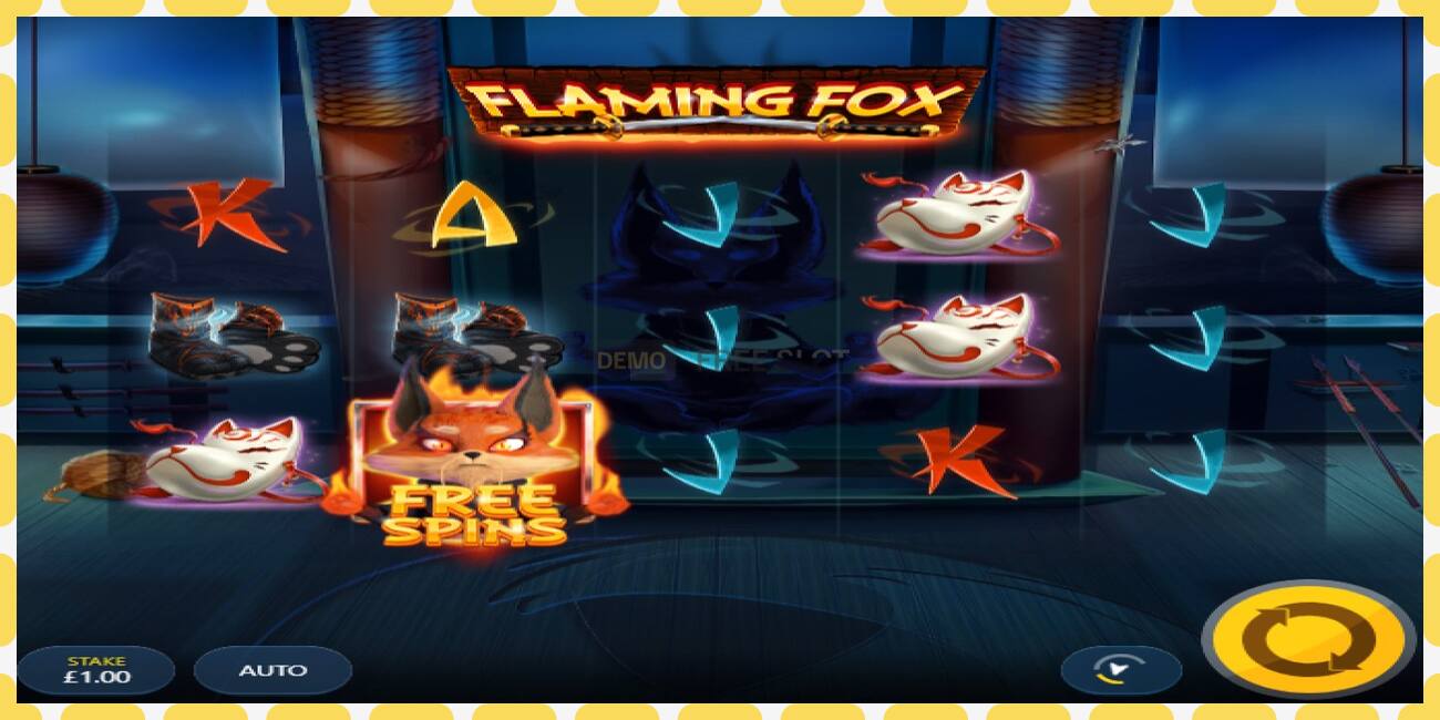 Demo slots Flaming Fox bezmaksas un bez reģistrācijas, attēlu - 1