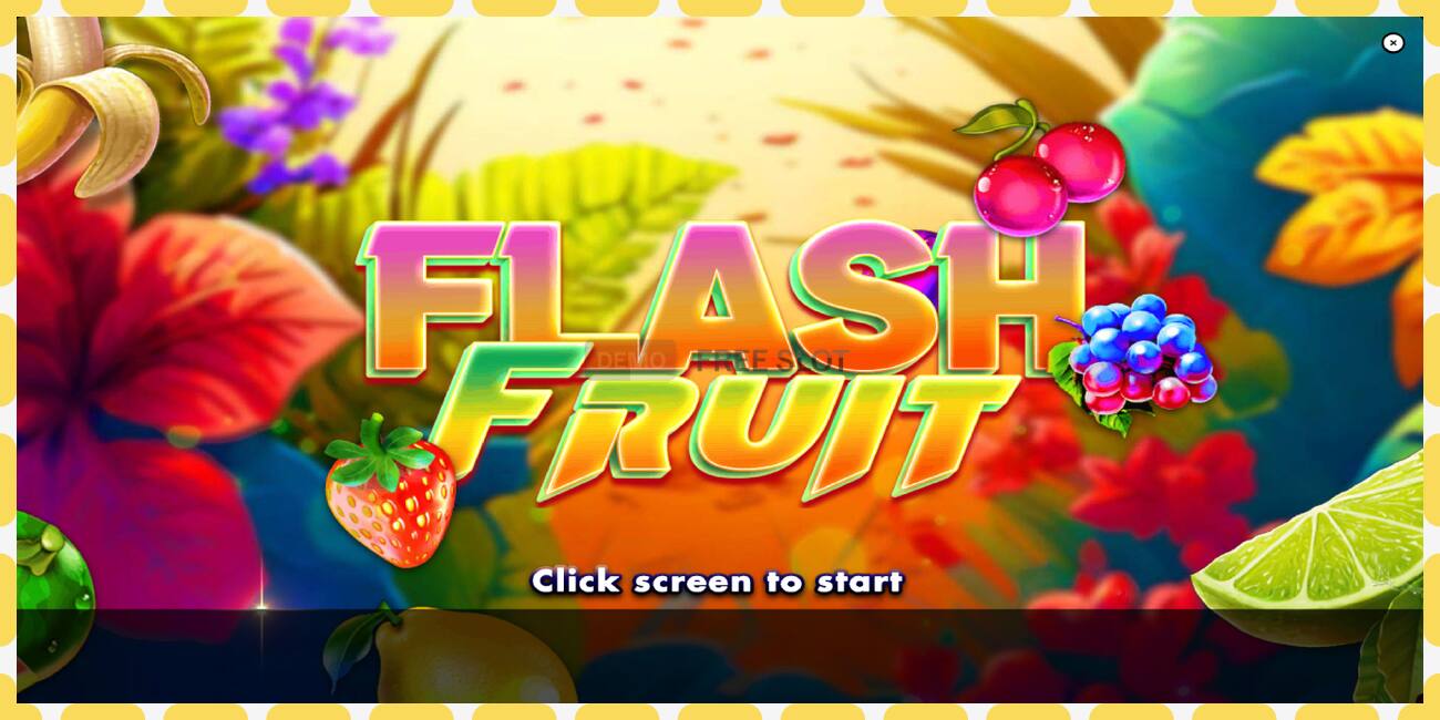 Demo-spor Flash Fruit gratis og uten registrering, bilde - 1