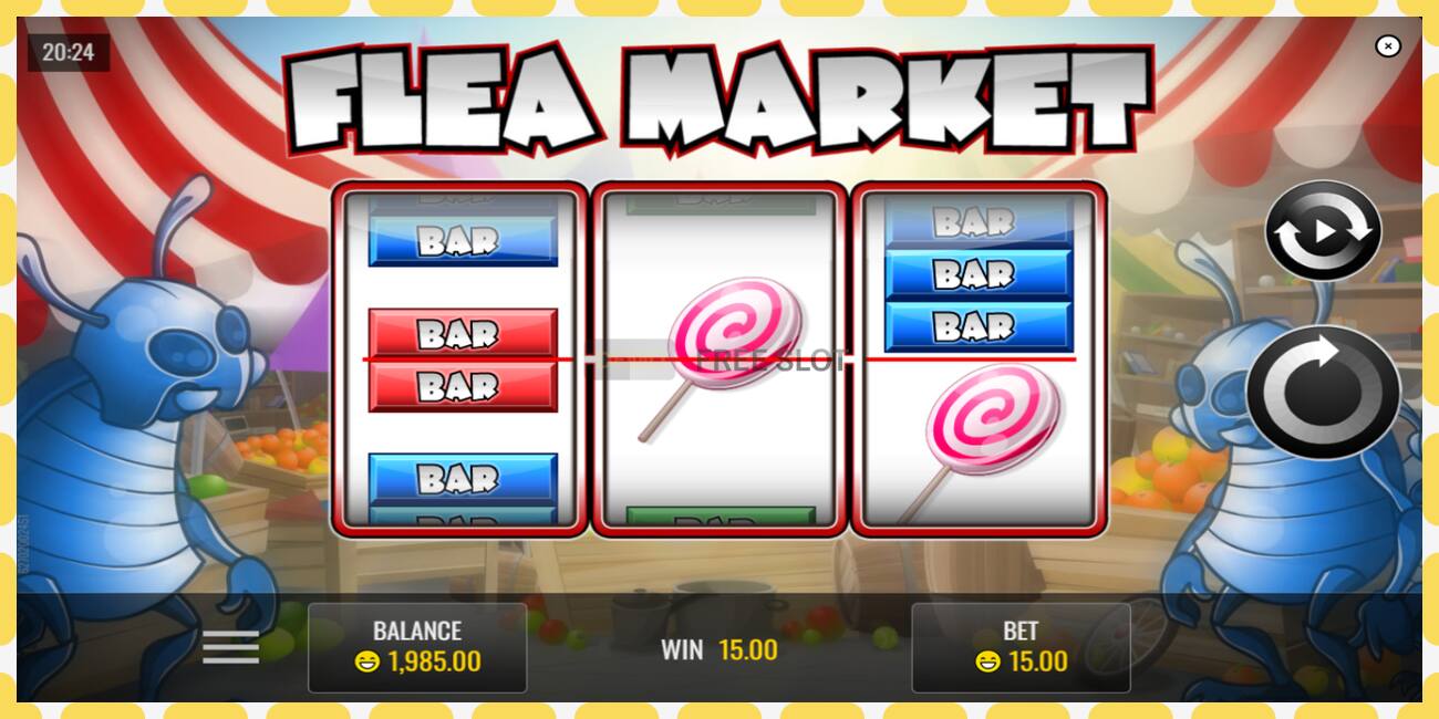 Slot demo Flea Market gratuit și fără înregistrare, imagine - 1