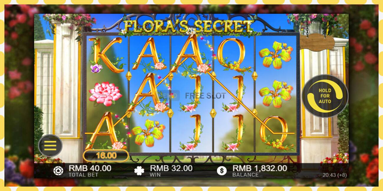 Demo slot Floras Secret free and without registration, picture - 1