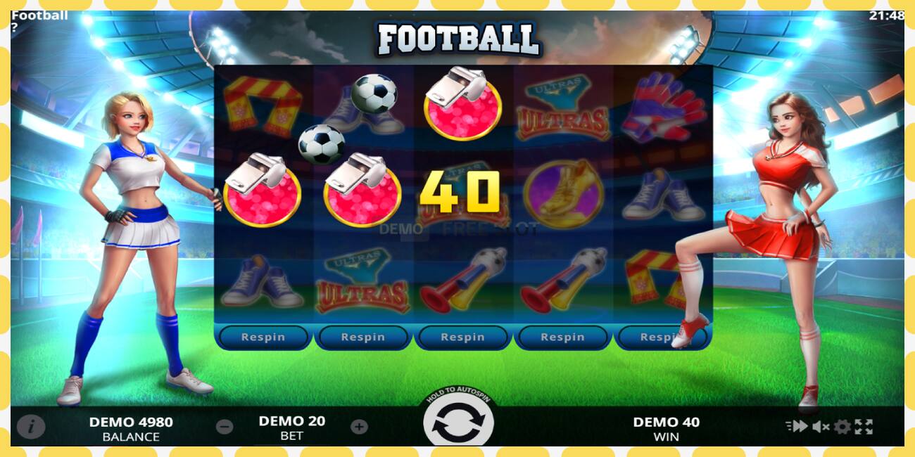 Demo slot Football free and without registration, picture - 1