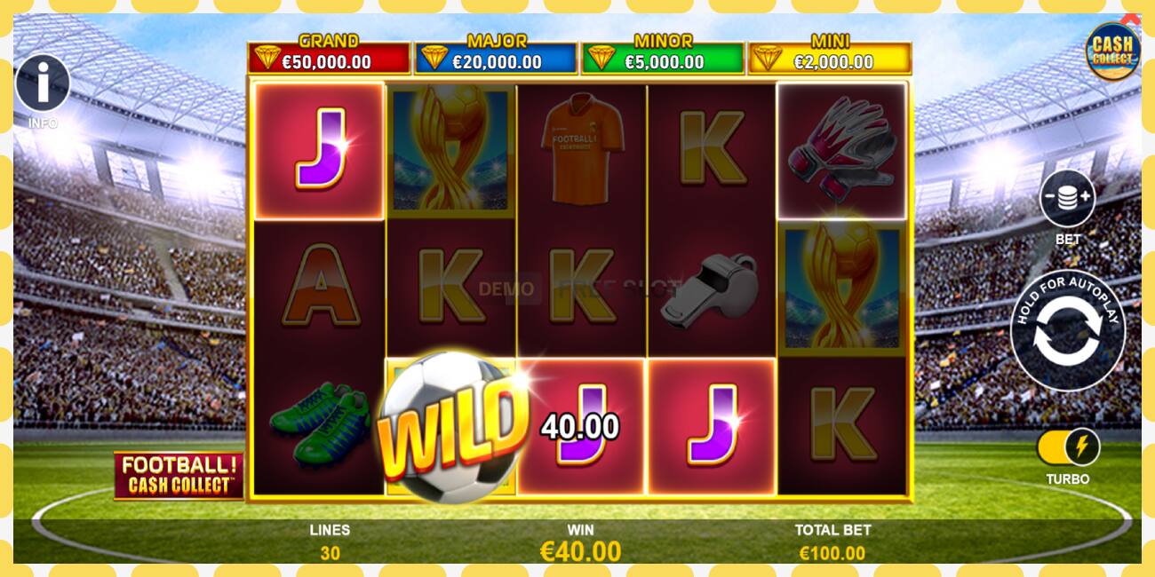 Demo-slot Football Cash Collect PowerPlay Jackpot gratis en zonder registratie, afbeelding - 1