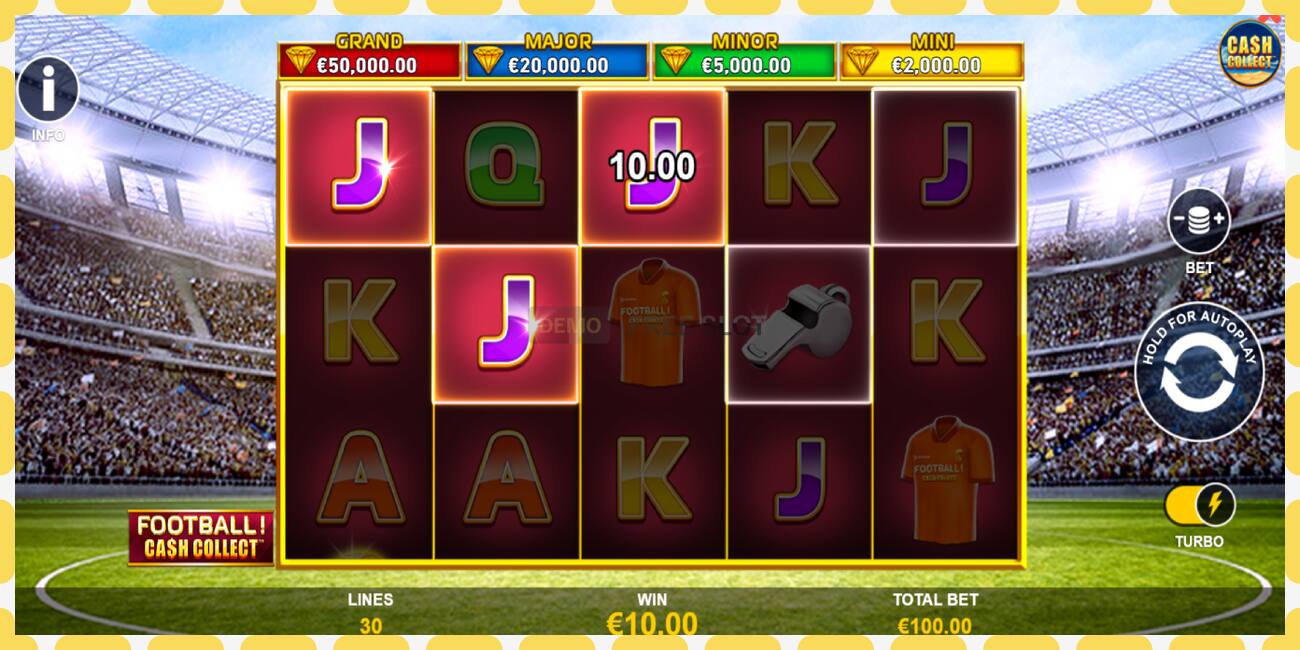 Demo-slot Football Cash Collect PowerPlay Jackpot gratis en zonder registratie, afbeelding - 1